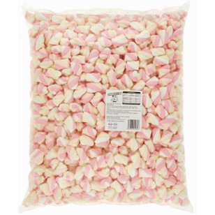 SWEETZONE 100% HALAL MINI TWIST MARSHMALLOWS 1KG SWEETS WEDDING FAVOURS PARTY